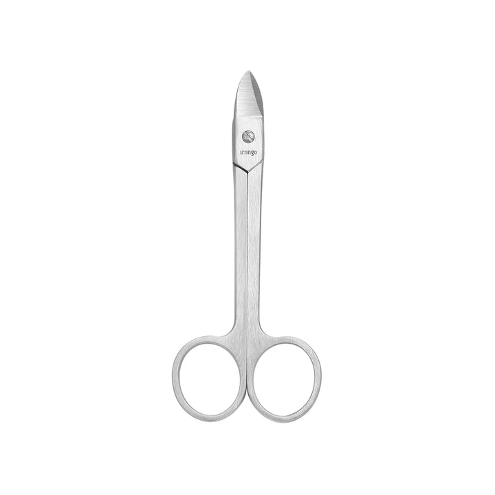 Premium Manicure Scissors Multi-Purpose Stainless Steel Cuticle Pedicure Beauty Grooming Kit for Nail, Eyebrow, Eyelash, Dry Skin Curved Blade 3.5 Inch