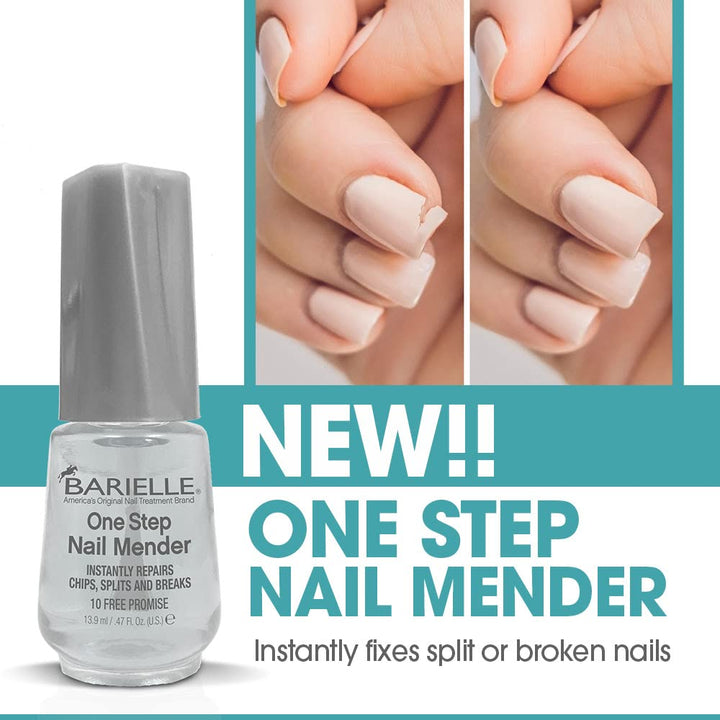 One Step Nail Mender .47 Oz. - Repairs Split, Chipped and Damaged Nails Clear