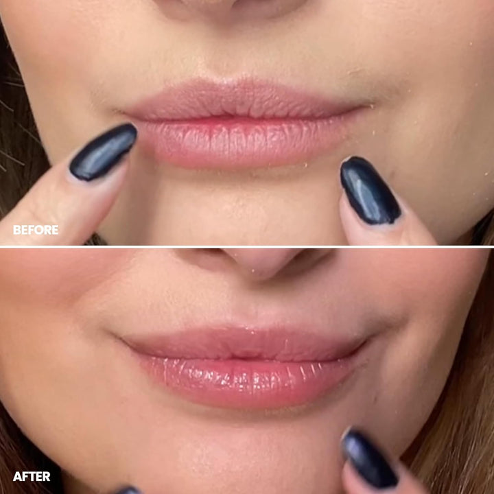 3-In-1 Lip Scrub Exfoliator & Moisturizer, Lip Exfoliator Scrub, Hydrating Balm for Soft, Nourished, Flake-Free Lips with One-Step Prep, 0.10Oz