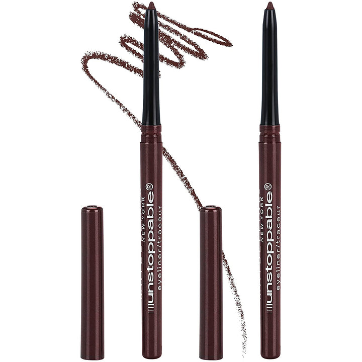 Unstoppable Waterproof Mechanical Black Eyeliner Pencil, Easy to Apply, Smooth Glide, up to 24 Hour Wear, Onyx