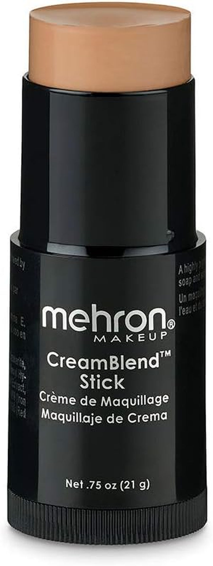 Makeup Creamblend Stick | Face Paint, Body Paint, & Foundation Cream Makeup | Perfect for Halloween .75 Oz (21 G) (White)