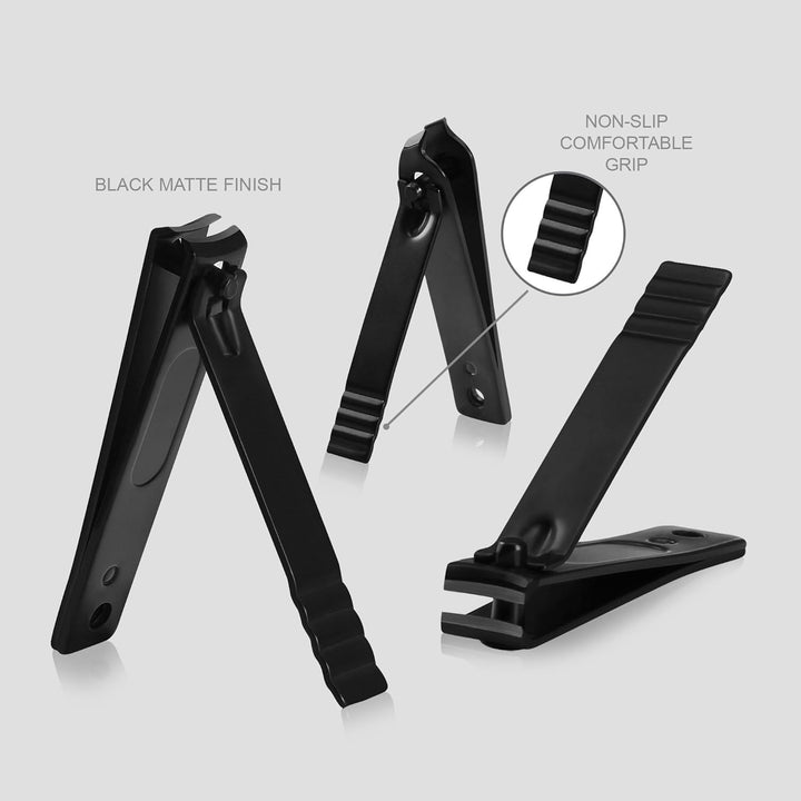 Nail Clippers Professional Nail Kit or Manicure Kit for Women and Men, Stocking Stuffers or Groomsmen Gifts 16Pcs Pedicure Set for Fingernail, Toenail Clippers with Travel Case