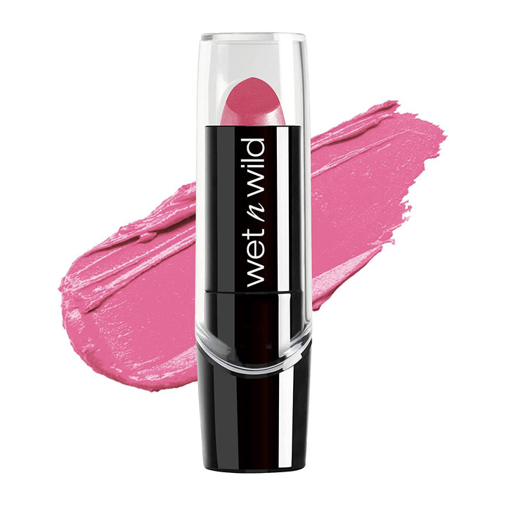Silk Finish Lipstick, Hydrating Rich Buildable Lip Color, Formulated with Vitamins A,E, & Macadamia for Ultimate Hydration, Cruelty-Free & Vegan - Cherry Frost