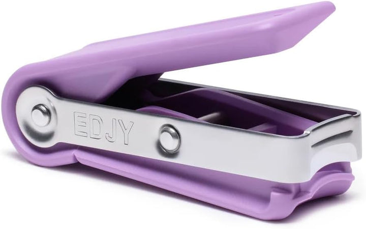 Fingernail Cutter - Precision Stainless Steel Nail Cutter for Fingernails | Sharp Blade, Ergonomic Design, Durable & Rust-Resistant | Ideal for Men and Women |  Blue