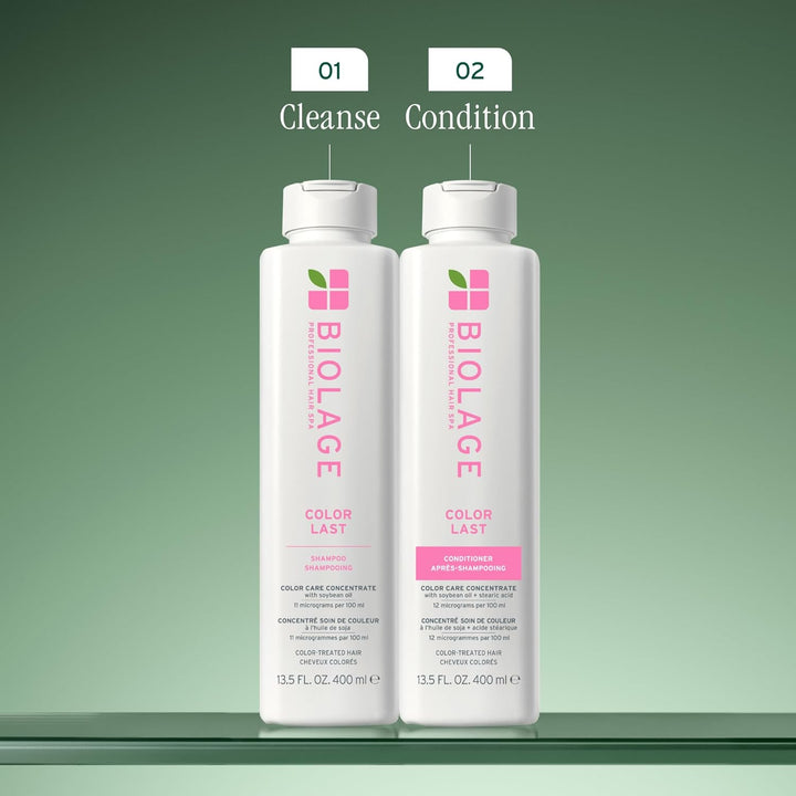 Biolage Color Last Conditioner - Protects & Preserves Color Treated Hair, Hydrates & Repairs Damaged Hair, Adds Shine, Vegan, Paraben-Free