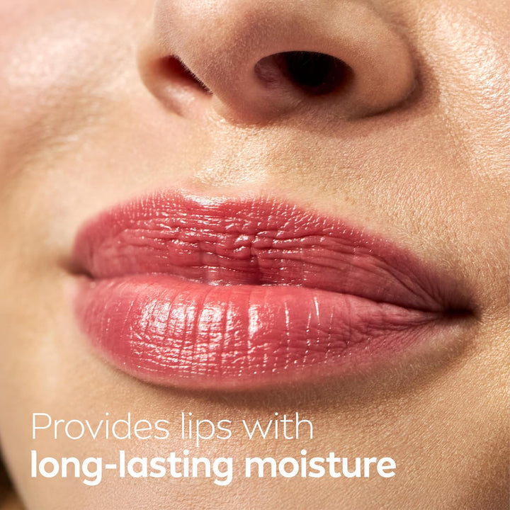 Lip Care, Fruity Tinted Lip Balm Variety Pack, Cherry, Strawberry, Blackberry and Watermelon Flavors, 3-In-1 Moisture, Repair and Color, 0.17 Oz Stick, Pack of 4