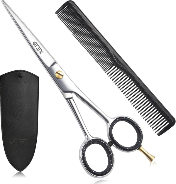 Hair Scissors, 6.5 Inch Professional Hair Cutting Scissors for Women Men Adults - Barber Scissors Hair Shears - Super Sharp Haircut Scissors - Tijeras De Peluqueria Profesional