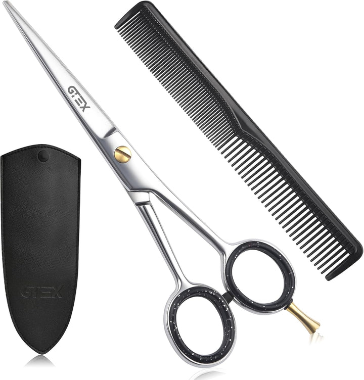 Hair Scissors, 6.5 Inch Professional Hair Cutting Scissors for Women Men Adults - Barber Scissors Hair Shears - Super Sharp Haircut Scissors - Tijeras De Peluqueria Profesional