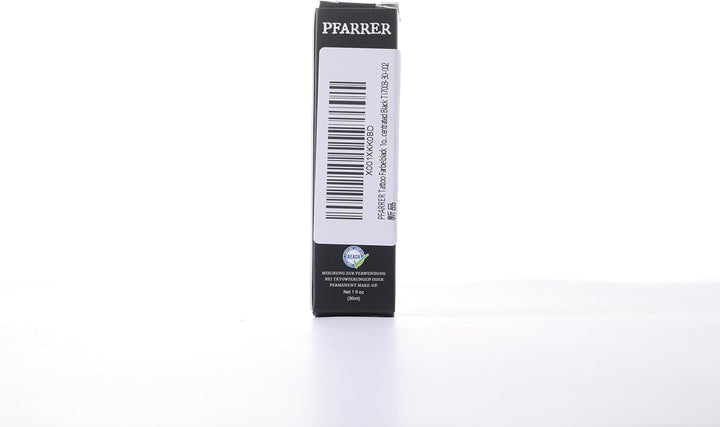 Tattoo Ink Black 1Oz(30Ml) Vegan-Friendly USA Standard Pigment Supplies Concentrated Black TI7003-30-002
