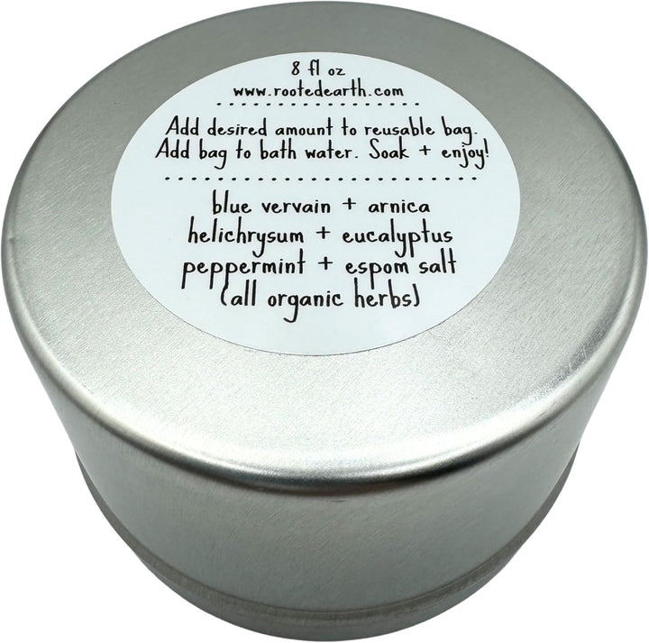 Arnica Bath Soak - Tub Tea - Herbal Epsom Bath Salts