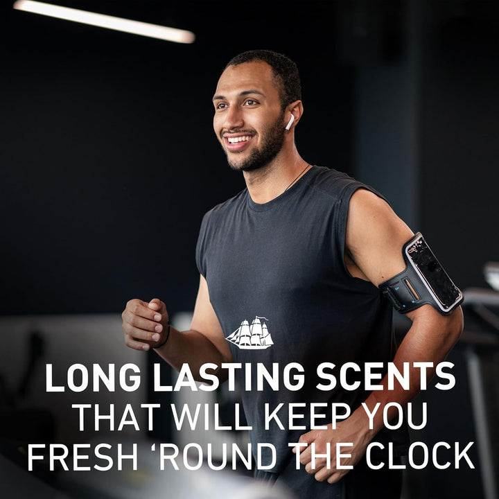 Aluminum Free Deodorant for Men, High Endurance, 24/7 Sweat Defense & Odor Protection, 24/7 Freshness & Lasting Scent, Sport Scent, 3.0 Oz (Pack of 3)