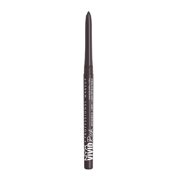 Mechanical Eye Pencil,Vivid Rich Mechanical, Creamy Retractable Eyeliner - Always Onyx, Black Eyeliner