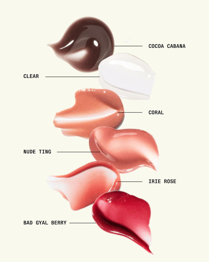 Isle Lip Balm SPF 30 – High Shine, Hydrating + Sheer Lip Gloss in Vanilla Brown Sugar Flavor – Formulated with Natural Ingredients for All Skin Tones – Clear, 0.35 Oz