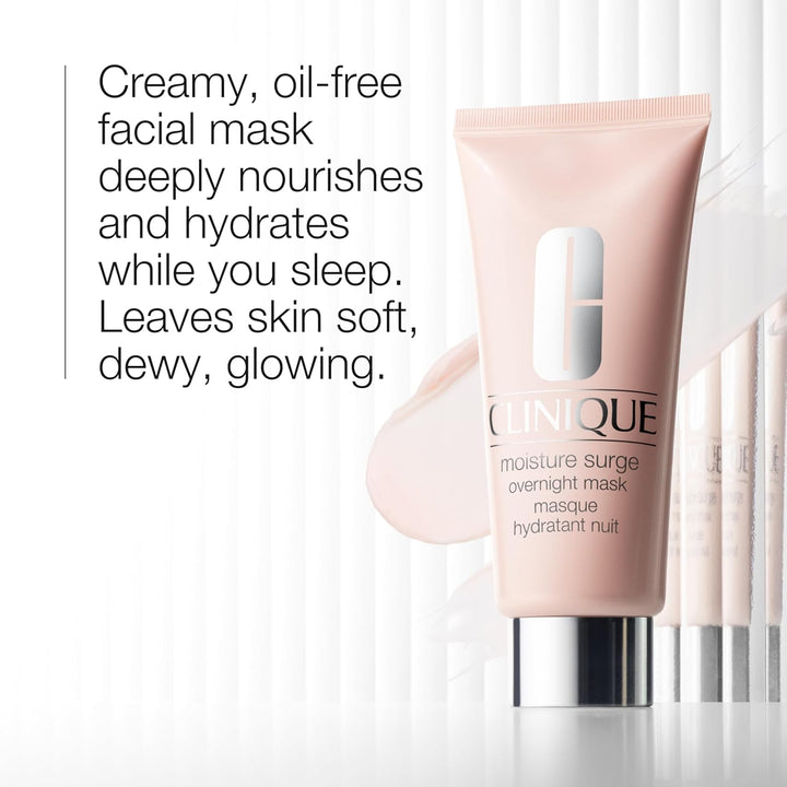 Skin School Supplies Set: Glowing Skin Essentials | Moisture Surge 1H Auto-Replenishing Hydrator, 0.5 Fl Oz | Face Spray Thirsty Skin Relief, 1 Fl Oz | Overnight Mask, 1 Fl Oz