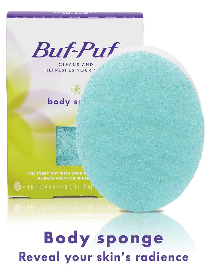 Body Sponge, Bath Sponge, Dermatologist Developed, Cleanses Skin of Dirt, and Excess Oil, Reusable, Exfoliating, 1 Count
