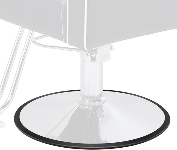 22.8 Inch/ 58Cm Salon Equipment Barber Salon Styling Chair Hydraulic Base Ring Gasket for Protecting Tile Floor Wood Floor, Preventing Hair from Hiding