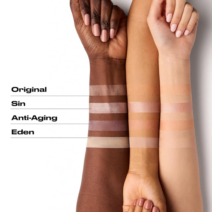 Shimmer Eyeshadow Primer Potion Sin - Champagne Shimmer Eye Primer for Crease-Resistant & Long-Lasting Eye Makeup, Smooths & Preps Eyelid Base, for Vibrant Color, All Skin Tones, Vegan