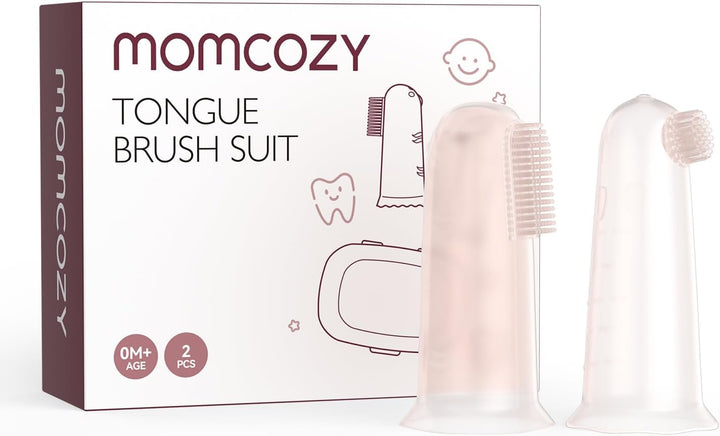 Baby Tongue Cleaner Gauze, Baby Toothbrush Disposable Oral Cleaner, Toddler Tooth Brush for Tooth Mouth Gum Clean, Infant Toothbrush Oral Cleaning Stick, Baby Oral Cleaner Newborn, 40 Count