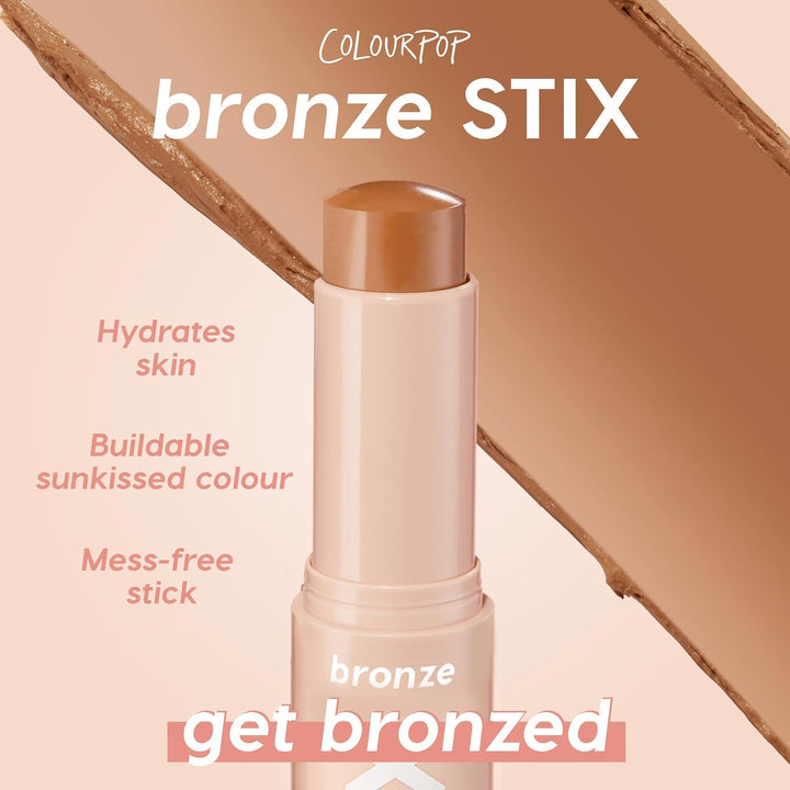 Cream Bronzer Stick - Blendable Cream Contour & Glowy Summer Makeup with a Natural, Matte Finish - Buildable Formula for Shimmer-Free, Sun-Kissed Warmth - Laguna Beach (0.28 Oz)