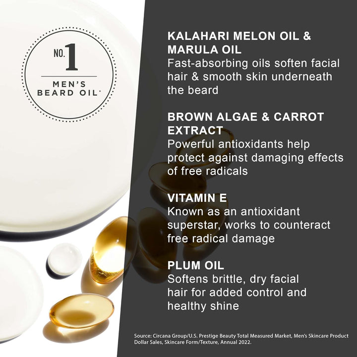 Beard Oil for Men - Mens Beard Oil, Leave in Beard Conditioner for Men, Beard Softener for Men, Mens Beard Care Products, Mustache Oil, Mens Gifts, Beard Gifts for Men