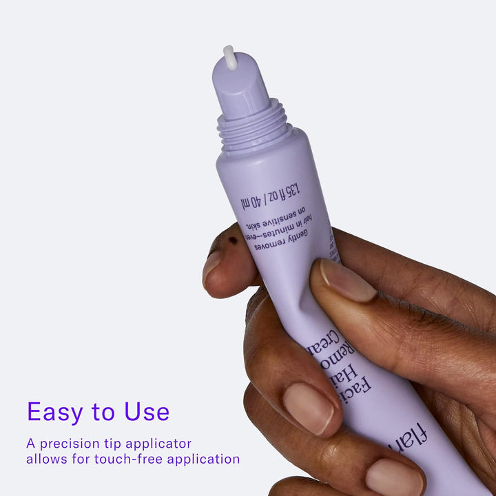 Women'S Facial Hair Removal Cream with Calming Serum - (2 Pack) 1.35 Fl Oz - Removes Hair from Chin, Upper Lip, and Sideburns