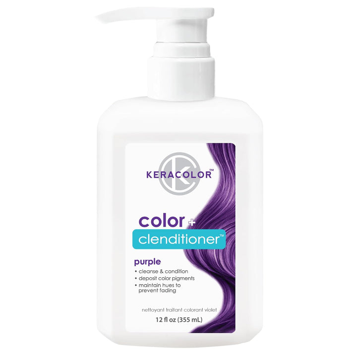 Color + Clenditioner 3-In-1 Color-Depositing Conditioner, Gently Cleanses & Conditions, Semi-Permanent Hair Color, 23 Shades, 12 Fl Oz