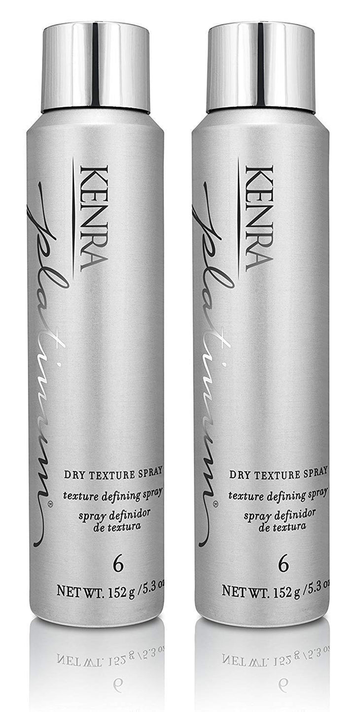 Kenra Platinum Dry Texture Spray 6 | Texture Defining Styler | Increases Texture & Fullness | Absorbs Oils & Impurities | Ultra-Lightweight, Non-Drying Formulation | All Hair Types