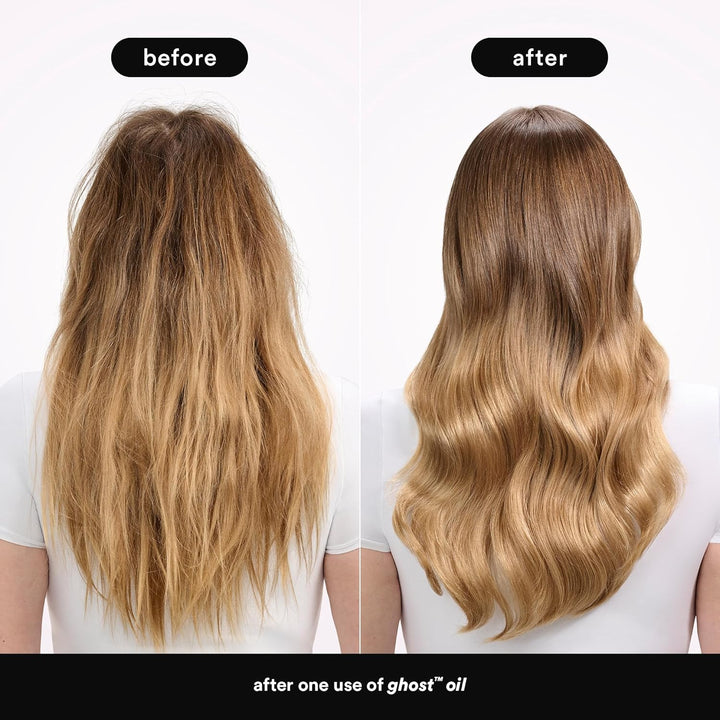 Ghost Oil - Weightless Hair Oil for Fine to Medium Hair - Smooths Frizz, Adds Shine - No Parabens, Gluten or Harmful Sulfates