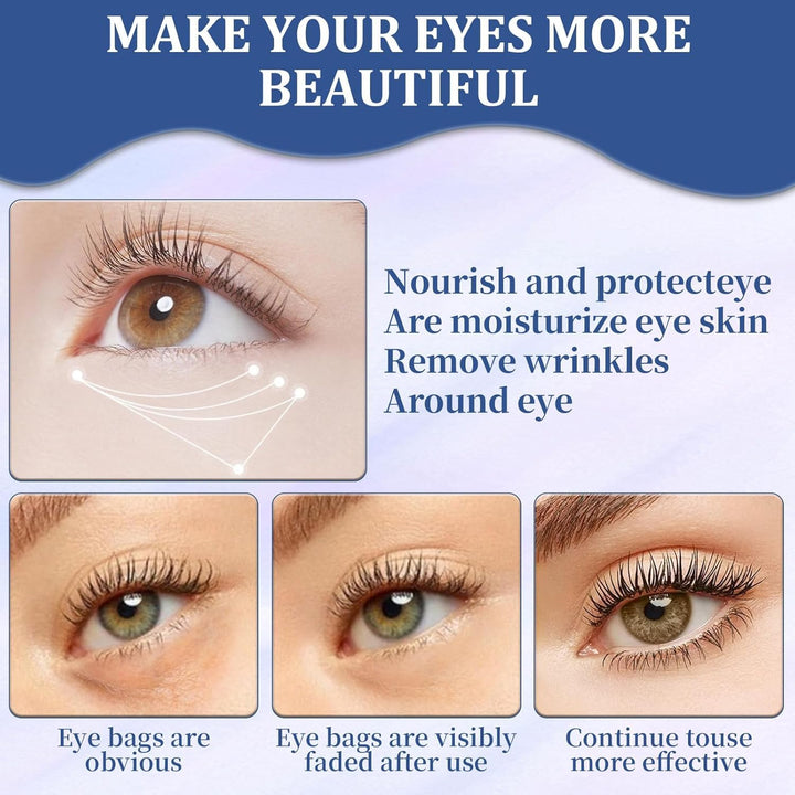 Calcium Multi Balm, Calcium Volume Multi Balm, Vitaliq anti Wrinkle， Korean Collagen Moisturing Stick, Anti-Aging, Hydrating, Almond & Vitamin E for Lip Eye Cream Neck（2Pcs）