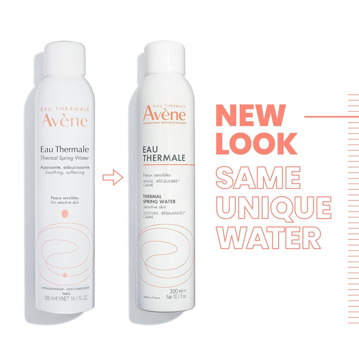 Avène Thermal Spring Water, Soothing Calming Facial Mist Spray for Sensitive Skin, Soothes, Softens + Calms Skin, Formulated with Mineral & Biological Properties