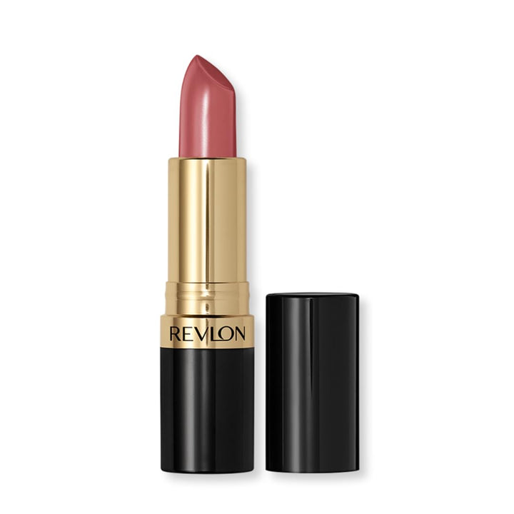 Super Lustrous Lipstick, Creamy Formula for Soft, Fuller-Looking Lips, Moisturized Feel, 755 Bare It All, 0.15 Oz