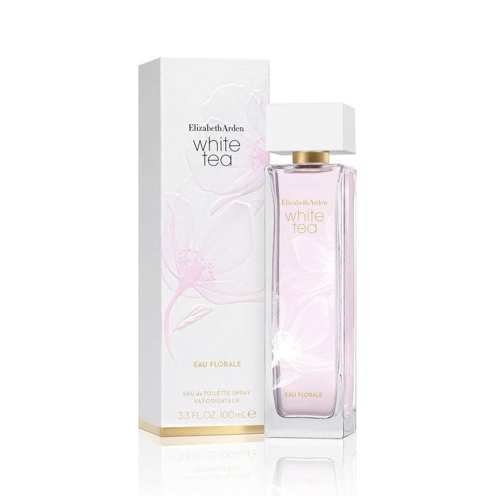 White Tea Eau De Toilette Women'S Perfume Spray, Floral Woody Scent
