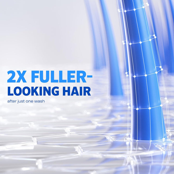 Men'S Thickening 2 in 1 Shampoo + Conditioner, Hair Thickening Shampoo & Conditioner with Rosemary Oil, Keratin & Citric Acid Leaves Hair Visibly Thicker, Not Minoxidil, 8.4 Fl. Oz