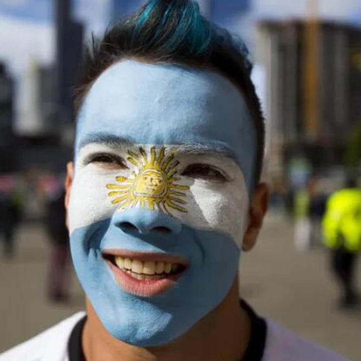 Light Blue Face Body Paint Stick(1.06 Oz),Baby Blue Face Paint Sadness,Sweatproof Waterproof Pale Blue Body Paint for Corpse Bride Halloween SFX Avatar Sally Makeup,Eye Black Stick