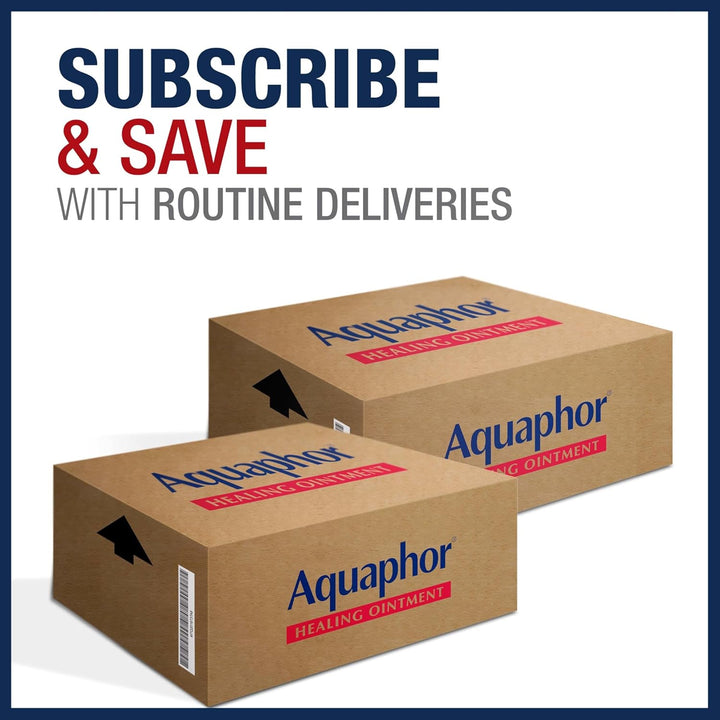 Healing Ointment Advanced Therapy Skin Protectant Skin Care Set, Body Moisturizer for Dry Skin, Minor Cuts and Burns, Dry Cuticles, Cracked Heels, Hands and Lips, 14 Oz Jar + 1.75 Oz Tube