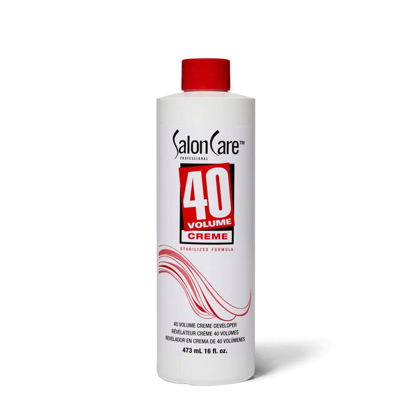 40 Volume Creme Developer, Strong Lift Formula, Easy to Handle Cream Consistency, Can Be Used as a Bleach Booster, 16 Oz