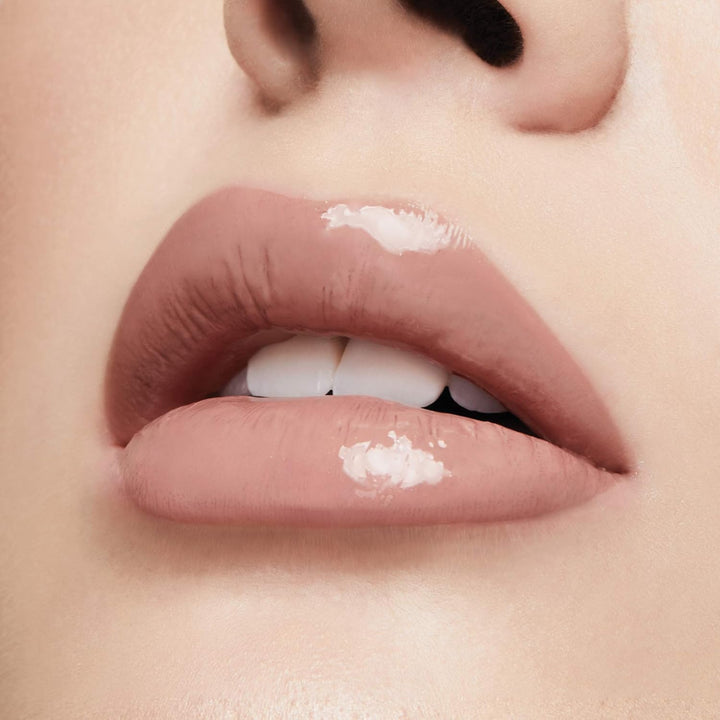 Lip Gloss, Keep It Full Nourishing Lip Plumper with Hyaluronic Acid & Peptides for Soft, Fuller-Looking Lips (0.13 Fl. Oz.) Soft Rose