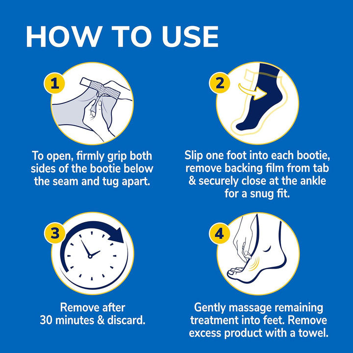 Dry, Cracked Skin, Ultra Hydrating Foot Mask, 3 Pairs Moisturizing Socks: Intensely Moisturizes Repairs and Softens Rough Dry Skin with Urea & Essential Oils for Dry Cracked Feet