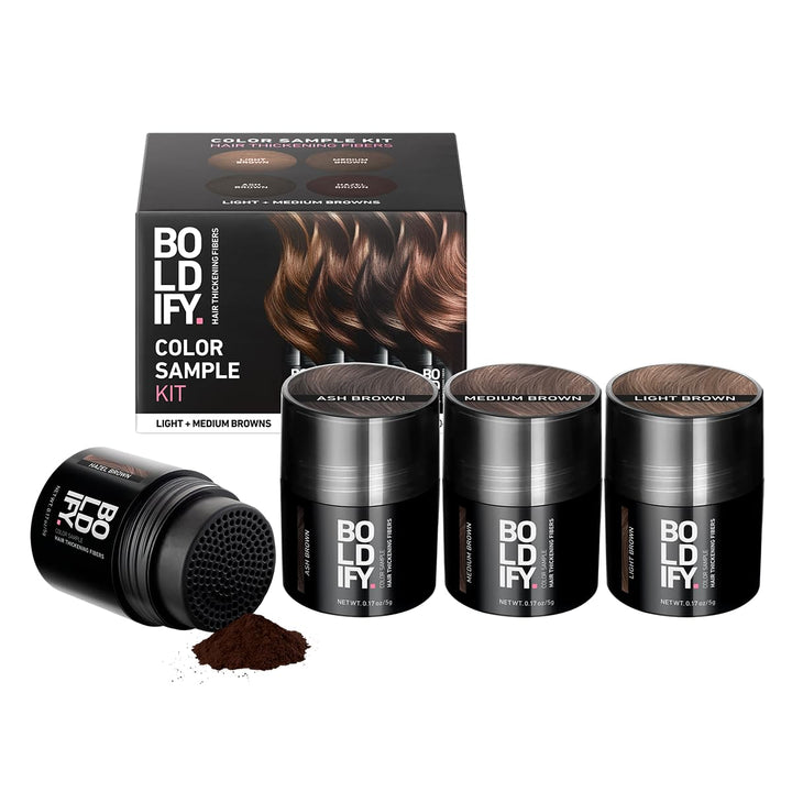 Hair Fibers (28G) - Fill in Thinning and Fine Hair for an Instantly Fuller, Thicker Look - 14 Shades for Women & Men - Dark Brown