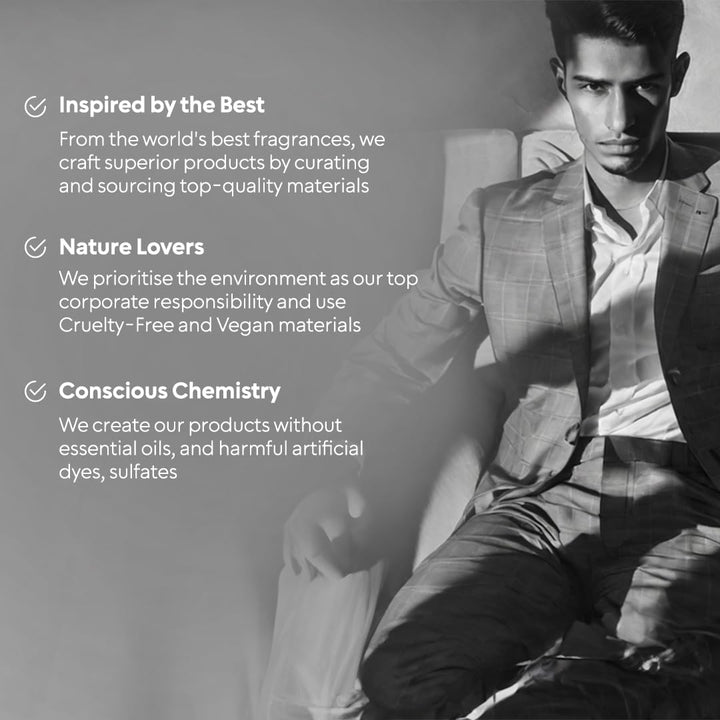 Luxury CEO Man Perfume for Men (3.38 Fl.Oz) | Long-Lasting Men'S Perfume with Lemon, Lavender, Tonka Vetiver & Moss Fragrance for Man | CEO Parfum for Men | Vegan & Cruelty-Free Fragrance