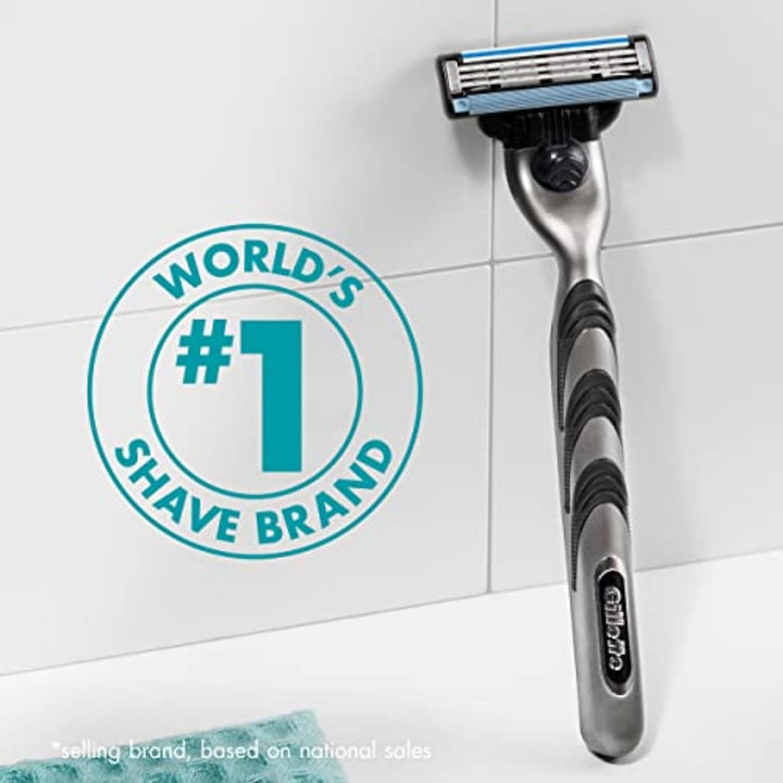 Mach3 Razor Blades for Men, 3-Blade Razor Refills, 15 Count