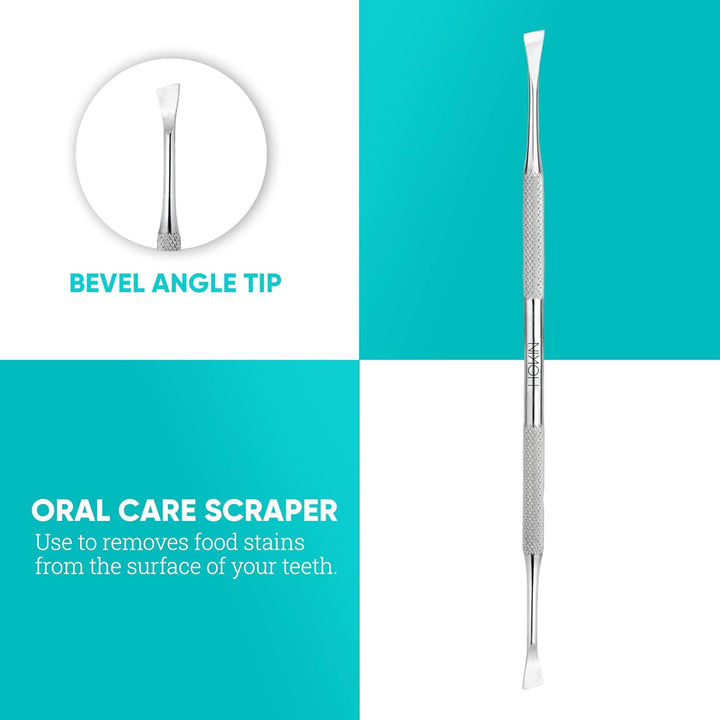 Dental Tools  Plaque Remover Teeth Cleaning Tool 4 Pcs Dental Care Kit Tooth Filling Repair Set Stainless Steel Dental Tools for Men Women Kids and Pet Care