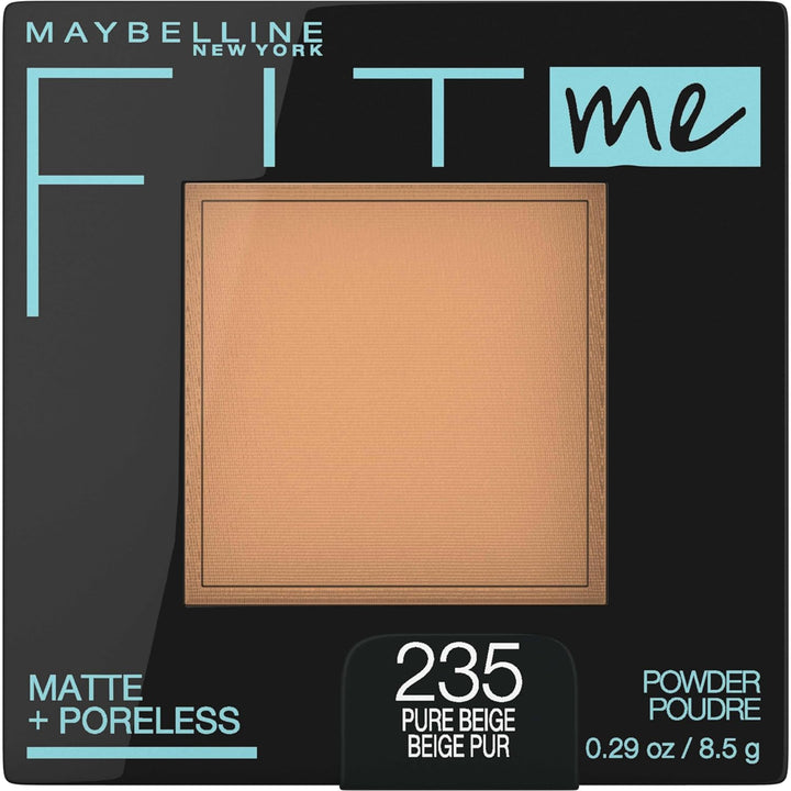 Fit Me Matte + Poreless Pressed Face Powder Makeup & Setting Powder, Translucent, 1 Count