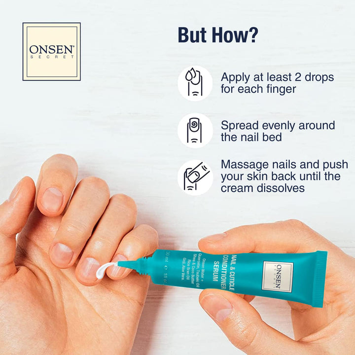 Secret Nail Reboot Duo - Treatment for Damaged Nails - Natural Nail Care & Cuticle Repair - Visible Results for Perfect Nails, Cuticle Conditioner Cream 30Ml & Nail Reboot Oil 30Ml
