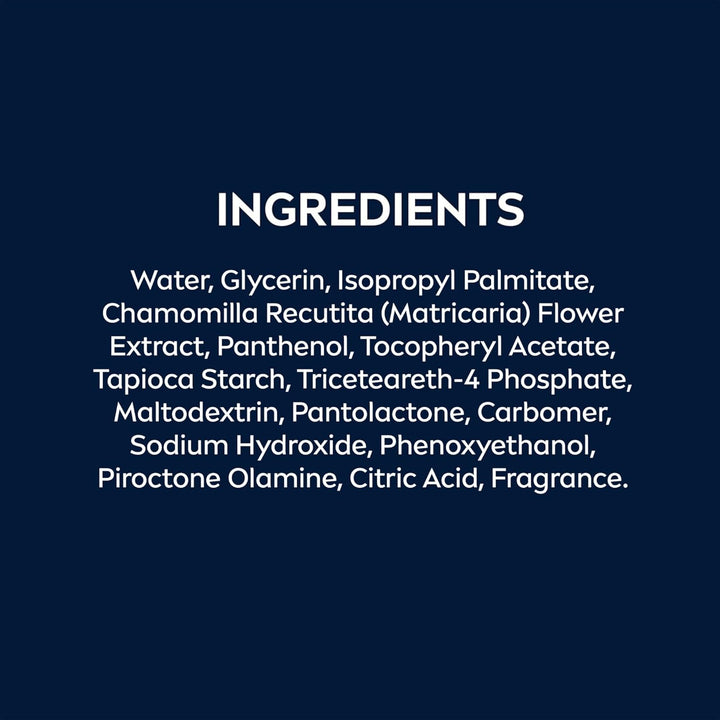 MEN Sensitive Soothing Post Shave Balm with Vitamin E, Pro-Vitamin B5 and Chamomile Extract, Alcohol Free after Shave Balm for Men, 3.3 Fl Oz Bottle