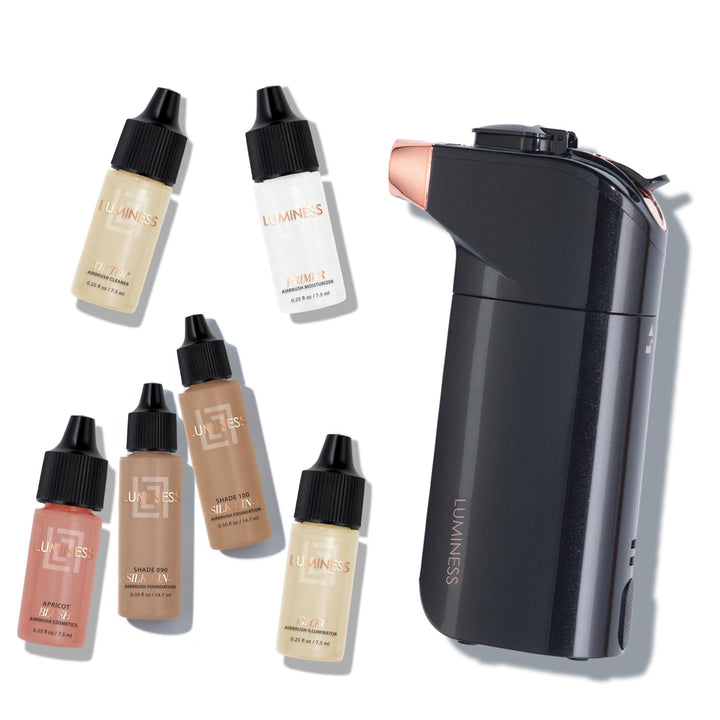 Breeze 2 Airbrush Makeup System - Rechargeable Airbrush Kit - Cordless Spray-On Make up Airbrush Kit - Portable Makeup Sprayer with No-Mess Tip - Airbrush Foundation Kit