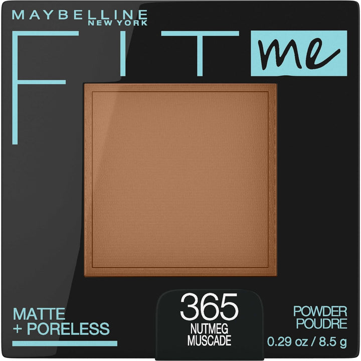 Fit Me Matte + Poreless Pressed Face Powder Makeup & Setting Powder, Translucent, 1 Count
