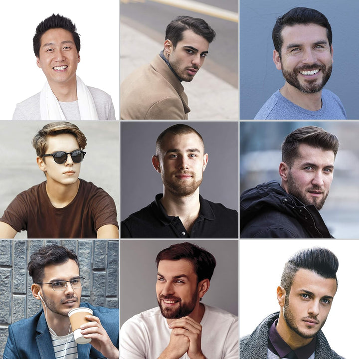 Clipper USA Deluxe Corded Chrome Pro, Complete Hair and Trimming Kit, Includes Corded Clipper, Cordless Battery Trimmer, and Styling Shears, for a Cut Every Time - Model 79524-5201M