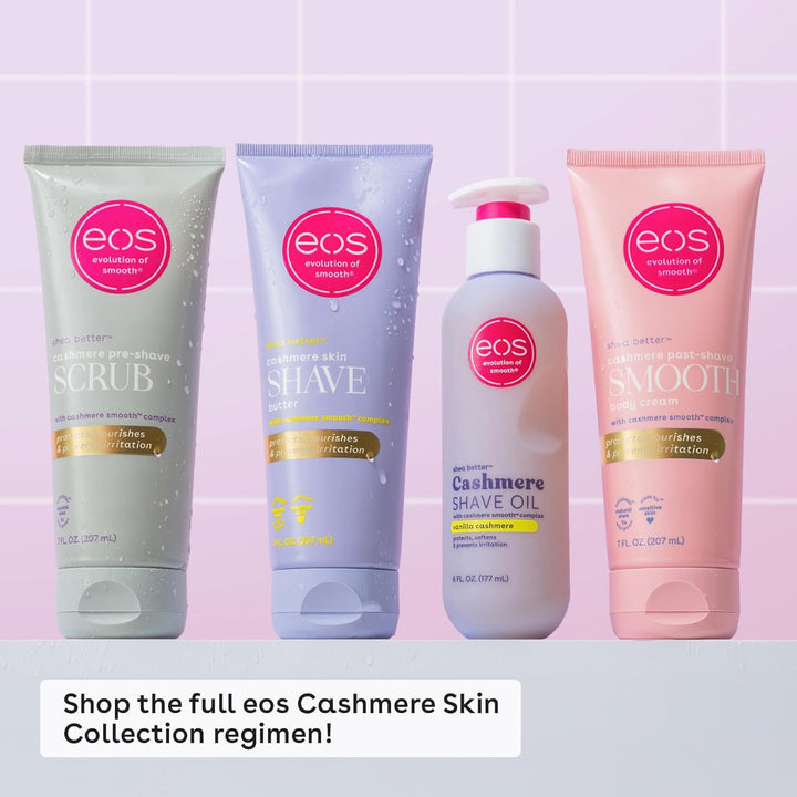 Cashmere Skin Collection Pre-Shave Scrub- Vanilla Cashmere Scented, Exfoliating Body Scrub, 7 Fl Oz