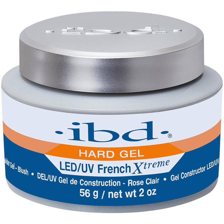 Hard Gel, LED/UV Builder Gel - Clear, Strong Acrylic Finish, Perfect for Nail Extensions, Sculpting & Overlays, Professional Quality, 2 Oz, 1-Pack